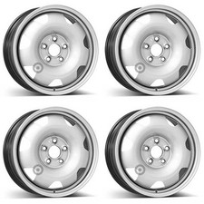 4 Alcar Stahlfelgen 7.0Jx17 Zoll ET56 5x120 für Volkswagen T5 T6 T6.1 4er Satz