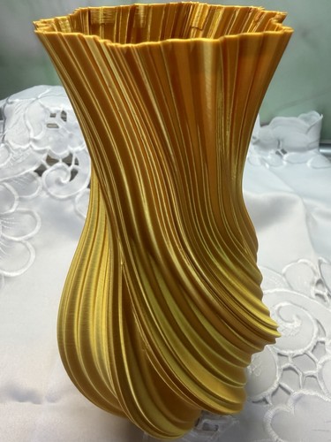 Deco vase gold - d,