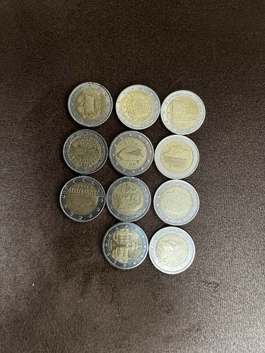 Stück euro münzen top - 2,