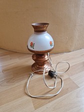 DDR kleine Stehlampe Kupfer
