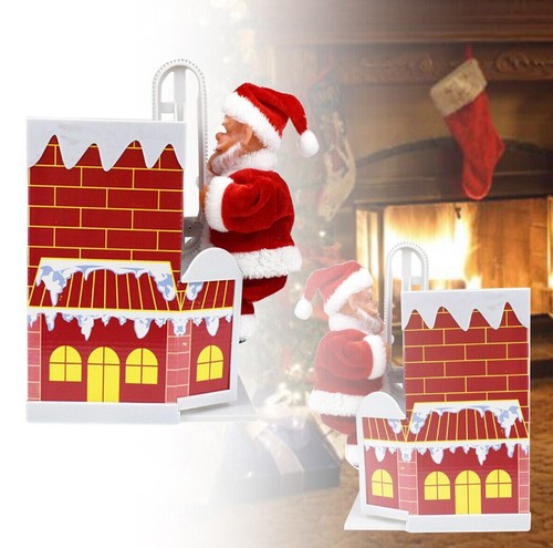 Kletternder weihnachtsmann - kletternder,