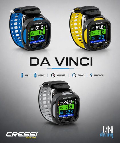Cressi vinci tauchcomputer - da,