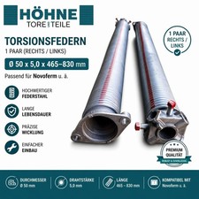 Novoferm Ø50x5,0x465–830mm