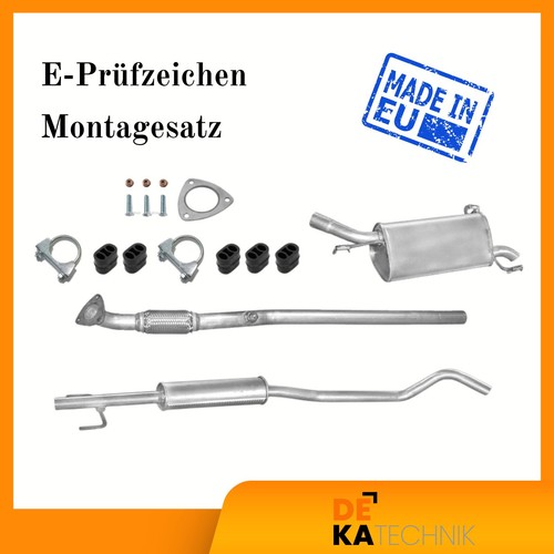 Auspuffanlage komplett opel - auspuffanlage,
