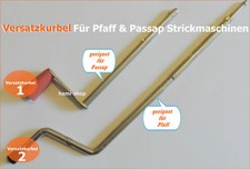 Versatzkurbel für Passap  &