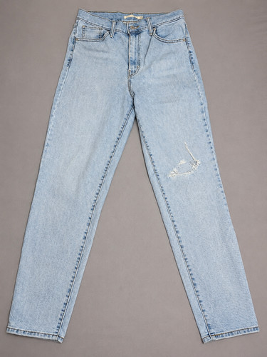 Levi high waisted mom jeans - waisted,
