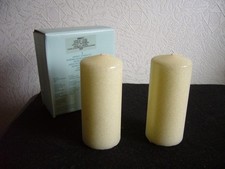 ✨ PARTYLITE  ADVENTSKERZENSET   " vanille / elfenbein "   Paar / OVP