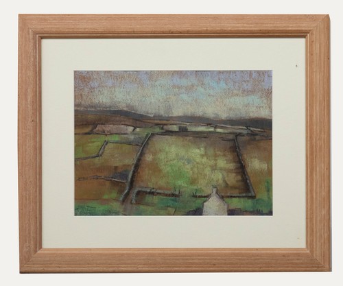 Gerahmtes pastell des - pastell,