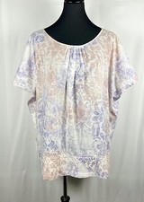 🌿 Edle Designer Tunika Hugo Boss Bluse fein leicht Frühling Sommer weiß L 🌿