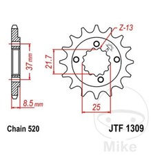 Ritzel für Honda XR 650 L 13