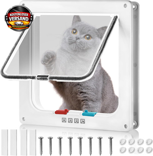 Katzenklappe für fenster tür - katzenklappe,