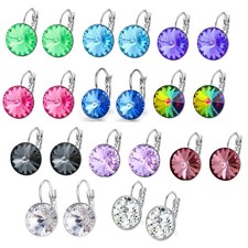 Ohrringe mit rivoli swarovski - ohrringe,
