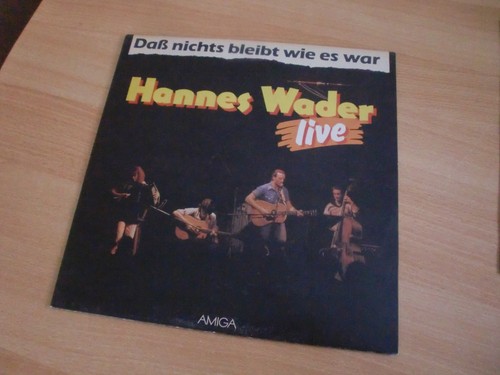 Hannes wader daß nichts - wader,