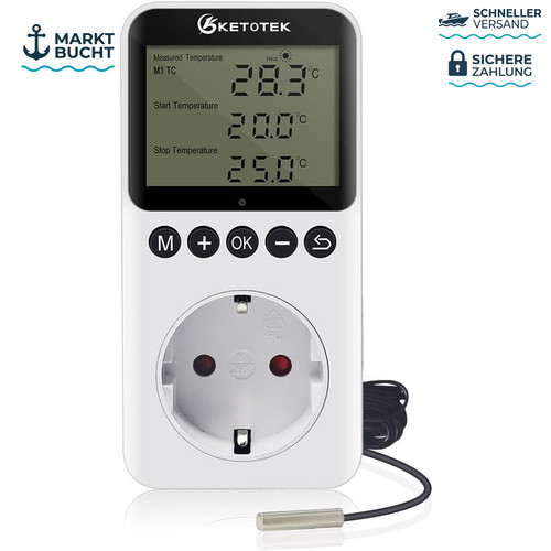 Thermostat steckdose digital - thermostat,