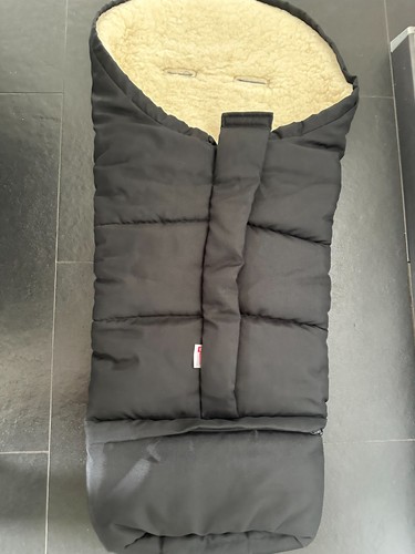 Fußsack 110cm mit lammwolle - mit,