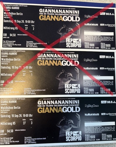 Gianna nannini - 1x, –