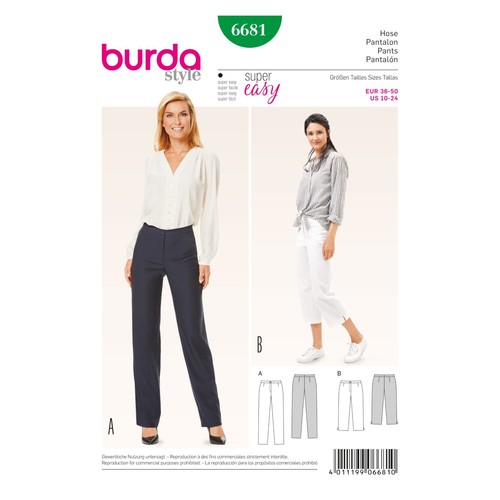 Burda easy schnittmuster - burda,