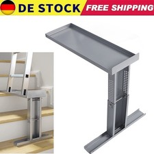 Leiter Stabilisator Leiterverlängerung, verstellbar Höhe für Treppenleiter Grau
