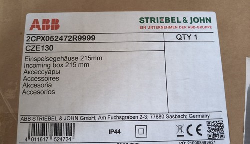 Striebel john cze130 - striebel&john,