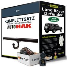 Anhängerkupplung starr für LAND ROVER Defender +E-Satz Set NEU