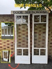 Altholz Einflügel Glas Holz Seitenwand Türen 2045 x 646 mm 2045 x 646 mm