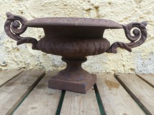 Französische Amphore Gusseisen – Antik Vase Pflanzgefäß Garten Deko Landhaus