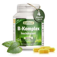 B-Komplex 50, hochdosiert, 120 Kapseln – vegan