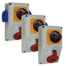 Wandsteckdose Schalter 0/1 CEE