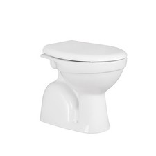 Stand WC Taharet/Bidet Funktion Abgang Senkrecht Boden + Softclose Deckel