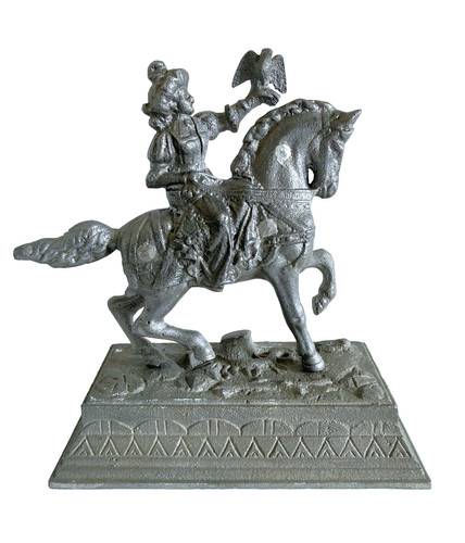 Zinkguss figur edle frau - edle,