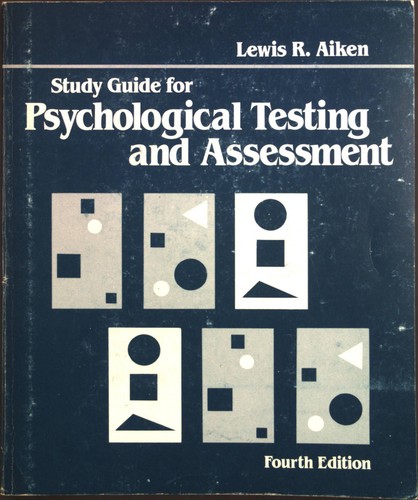 Study guide for - , psychological