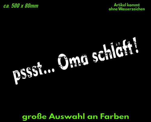 Dachbox aufkleber pssst - ,