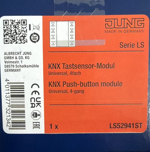 Jung knx tastsensor 4fach - jung,