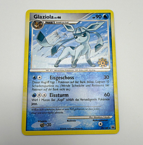 Pokémon tcg glaziola 100 - tcg,