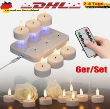 6 Stück LED Teelichter mit