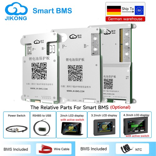 Bms 100a 300a - 4s-8s, li-ion