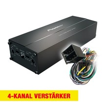 PIONEER Endstufe/Verstärker für Fiat 500 - 07-10/12 / Plug & Play