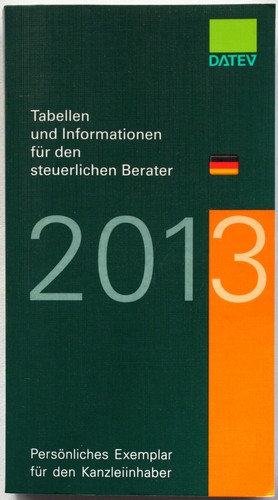 Datev tabellen und - datev,