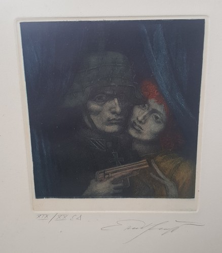 Ernst fuchs seltene - fuchs,,