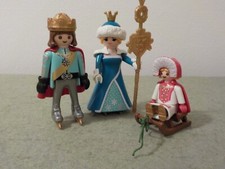 Playmobil Familie Schlittschuhe u Schlitten