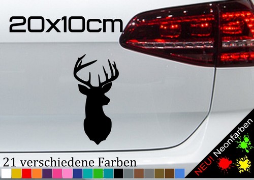 Autoaufkleber hirsch - autoaufkleber,