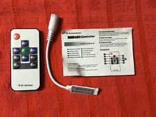 RGB LED Mini LED Band Dimmer Streifen Controller RF Wireless Remote DC 5-24V 12A