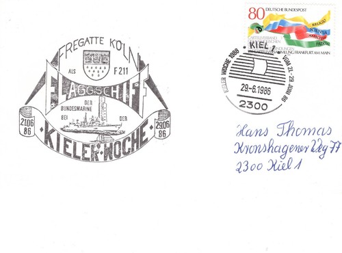 Kieler woche 1986 fregatte - 1986,