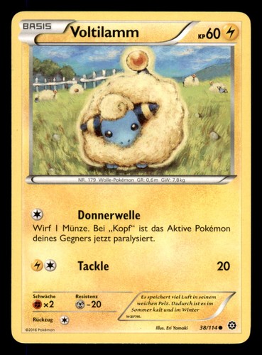Pokemon voltilamm 114 - pokemon, 38/114