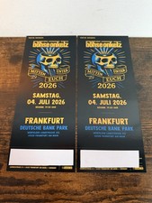 2x BÖHSE ONKELZ Sitzplätze