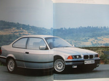 BMW 318is coupe E36+ 320i 325i Prospekt Katalog September 1992