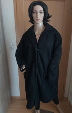 Damen Mantel in schwarz mit