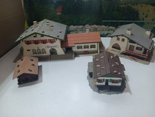 Bahnhof Bergheim - Faller HO/TT Fertigmodell + 3 Häuser  H14