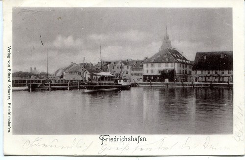 Deutschland friedrichshafen - ak,