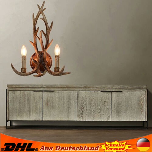Led antik retro - retro, wandleuchte